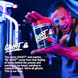 Ghost Legend All Out Pre-Workout,  0.88 lb  Blue Raspberry  image 2