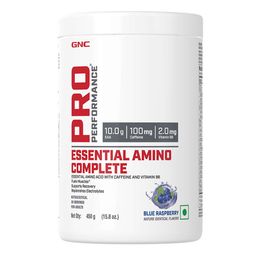 GNC Pro Performance Essential Amino Complete,  0.99 lb  30 Servings  Blue Raspberry  image 3