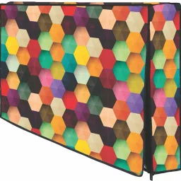 Wacky LED Cover 50 Inch LED TV for 50 inch Computer Monitor, TV, LCD Monitor - LDs-50-Multi-Peach-15