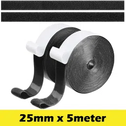 Self-Adhesive Hook and Loop Tape, Perfect for Home, Office, School, and Crafting Stick-on Velcro-83