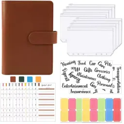 Faux Leather Budget Binder-26