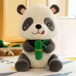 Panda with Bamboo Soft Toy - 1 single piece - 35 cm-image-87
