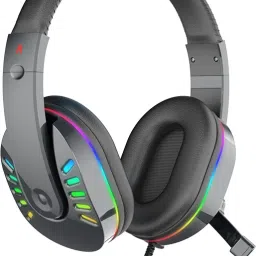 Soldier SY755 Gaming Headphone & Mic, LED Light, USB & 3.5 mm Jack Connector Wired Gaming Headset-25