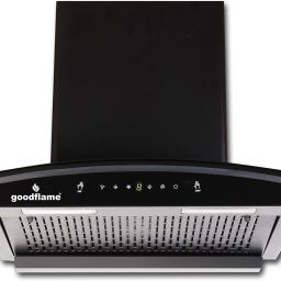 BREEZE 60 CM AUTO CLEAN CHIMNEY Auto Clean Wall Mounted Black 1300 CMH Chimney-picture-3