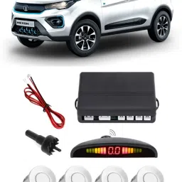 GS536 Silver Car Reverse Parking Sensor with LED Display 4 Sensor G536 Parking Sensor-image-5