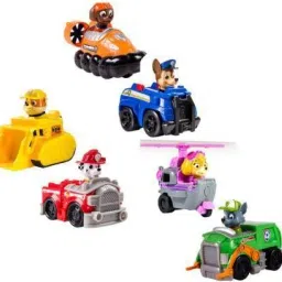 Patrolling Buddies Car Set of 6 (Without Box)-0