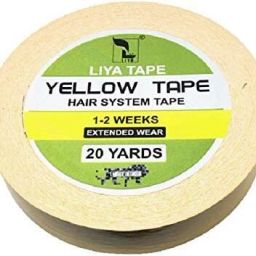 Hair Yellow Tape|Double Sided|Hair Patch Tape|Hair System Tape|Cotton Based Tape | Best in Summer|Ultra Thin & Excellent Grip | / hair wig yellow tape / (Manual)-12