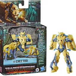 Rise of the Beasts Movie, Flex Changer Cheetor Converting Action Figure, 6-inch-picture-2