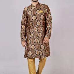 AMZIRA Solid Sherwani-image-94