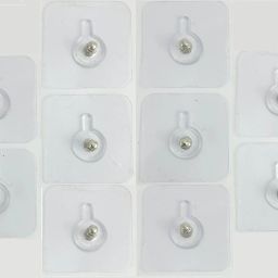 (PACK OF 10)Multipurpose use bathroom and kitchen storage hook Hook 10-image-105