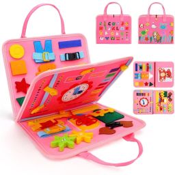 Mermaid Busy Book for Toddlers 2-3 Years Montessori Felt Activity Learning Toy-image-49