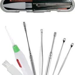 Ear wax Remover with LED Flashlight Earpick + Ear Wax Cleaner Kit-8