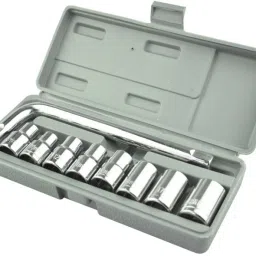 10-Pieces Hex Socket Wrench Spanner Tool Goti Set for Automobiles/Bike/Car Repair Tool Kit Socket Set-image-90