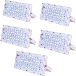 50 Watt Brick Ultra Bright Lens LED Pack of–5 Flood Light Outdoor Lamp-image-16