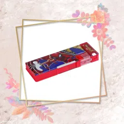 School Compaas Box Two Type Art Plastic Pencil Box-image-16