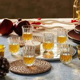 (Pack of 6) Shot Glass Transparent Heavy Base Shot Glasses Set, Vodka Glasses, Tequila Shots Glass Set Shot Glass-image-35