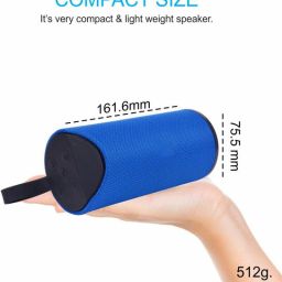Techobucks TOP SELLING TG-113 Powerful Stereo DJ sound blast with ultra-deep 3d bass mini dynamite thunder sound Rechargeable Wireless Portable Gaming/Outdoor/Home Audio Speaker 10 W Bluetooth Laptop/Desktop Speaker image 4