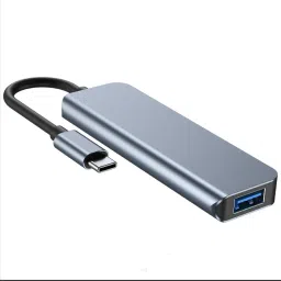 fronix 4-Port C Type Micro USB OTG Hub Adapter (3 USB Ports + Power Port) for TV Stick 4K, Playstation Classic, Raspberry Pi Zero, Sega Genesis Mini, S/NES Classic Mini and More FRUSB-01 USB Hub image 3