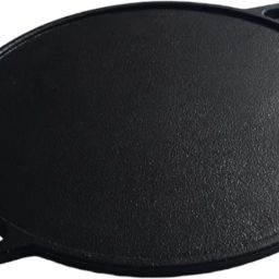 Dosa Tawa 12 Inch Pre-Seasoned Cast Iron Skillet 100% Toxin-free Tawa 30 cm diameter-image-12