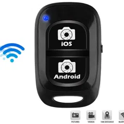 Huntindia Wireless Bluetooth Remote Controller Shutter Button for Selfie Photos & Videos Camera Remote Control-15