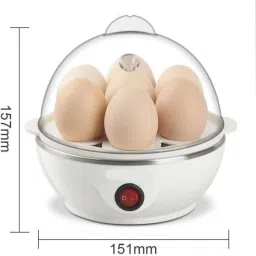dn brothers Egg Boiler 7 Egg Single layer 862 Egg Cooker, Egg Boiler, Egg Poacher Electric, Egg Steamer (Multicolor) 862 Egg Cooker image 3