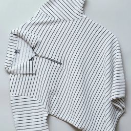 Men Striped Polo Neck Polycotton White T-Shirt-image-70