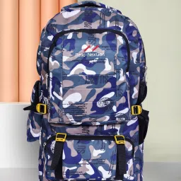 Military Print Backpack Hiking Bag Trekking Bag for Men Women Rucksack- 55 L-image-71