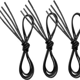 house of common shoe lace Formal Round Black 75cm 3pair formal lether shoe Shoe Lace-image-68