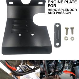 ZS-H-E10 ENGINE PLATE SAFETY PLATE FOR HERO BIKES Bike Engine Guard-26