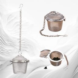 divish tea filter for spices tea Collapsible Sieve image 5