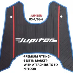 Multicolored mat TVS Jupiter Two Wheeler Mat-image-71