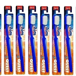 Quest Hard Multicolor 12 pc ToothBrush Hard Toothbrush-23