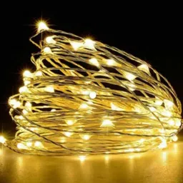 sinoman 5 Mtrs 50 LED Warm White USB Operated String Light-picture-14