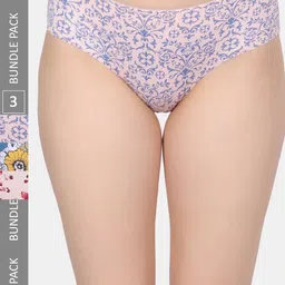 Amour Secret Pack Of 3 Printed Leak Proof Briefs P201_Dpch_Grn_Lpch-image-64