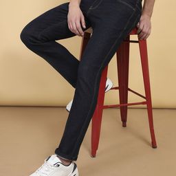 wrangler Men Slim Mid Rise Black Jeans-picture-12