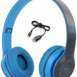 On-Ear Headphones, Foldable Design, Pure Bass,Lightweight and Comfortable Bluetooth Gaming Headset-image-63