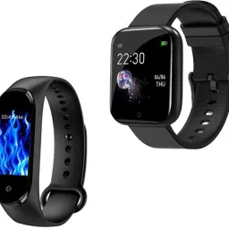 TechKing 15 Years Warranty D116 Bluetooth Smart Watch & M3 Bluetooth Smart Band-image-1