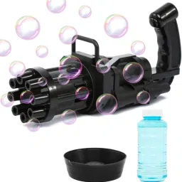 8-Hole Electric Bubbles Gun Gatling Bubble Machine Outdoor & Indoor Toys Water Gun-image-99