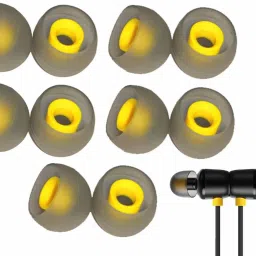Somapa 10 Pcs Rubber Tips for Realme Buds | Ruber Cover for Realme Buds | Rubber for Realme Earphone Buds | (M) Size In The Ear Headphone Cushion-image-77