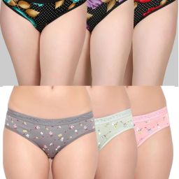 Women Hipster Multicolor Panty-image-116