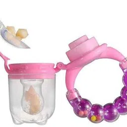 keykart BPA-Free Silicone Fruit Nibbler & Feeder for Babies and Toddlers | Feeder image 3