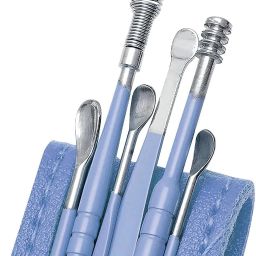 Ear Wax Cleaner Resuable Ear Cleaner Tool Set with Storage Leather Pouch-image-67