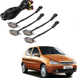 rwt Smoked Lens Ultra Bright 4 PcsWaterproof Car Led Grill Amber Lights -432 Car Fancy Lights-picture-2