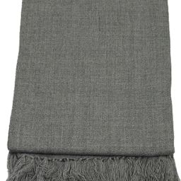 CHANDRAVATI Wool Solid Men Shawl-image-6