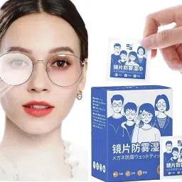 Lozenge Anti Fog Wipes 100 Pcs for GogglesLens Cleaner-image-0