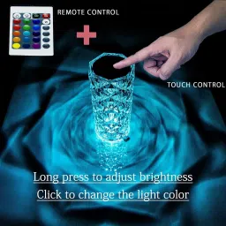 ascend technology Crystal Diamond Table Lamp Table Lamp image 4