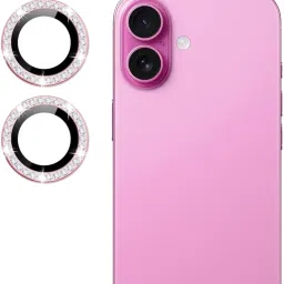 Oncraves Back Camera Lens Ring Guard Protector for Apple iPhone 16 | Diamond lens-picture-12