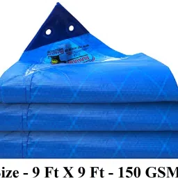 Includes Reinforced Edges on All 4 Sides for Extra Strength (9 x 9 ft Tent - For Tent-17