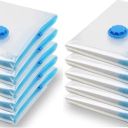 Reusable Ziplock Vacuum Storage Space Saver Bags for Clothes SIZE :60cmx80cm Travel Storage Vacuum Bags, High Volume Storage Vacuum Bags-image-14
