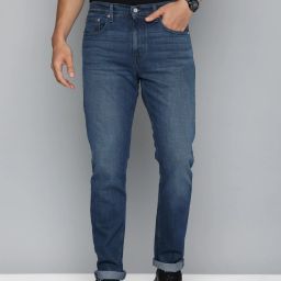 512 Men Tapered Fit Low Rise Blue Jeans-image-26